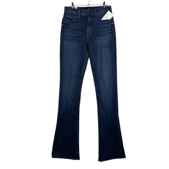 NWT Mother Jeans The High Waisted Runaway in Mint Condition Wash Flare Size 27 - Picture 2 of 16